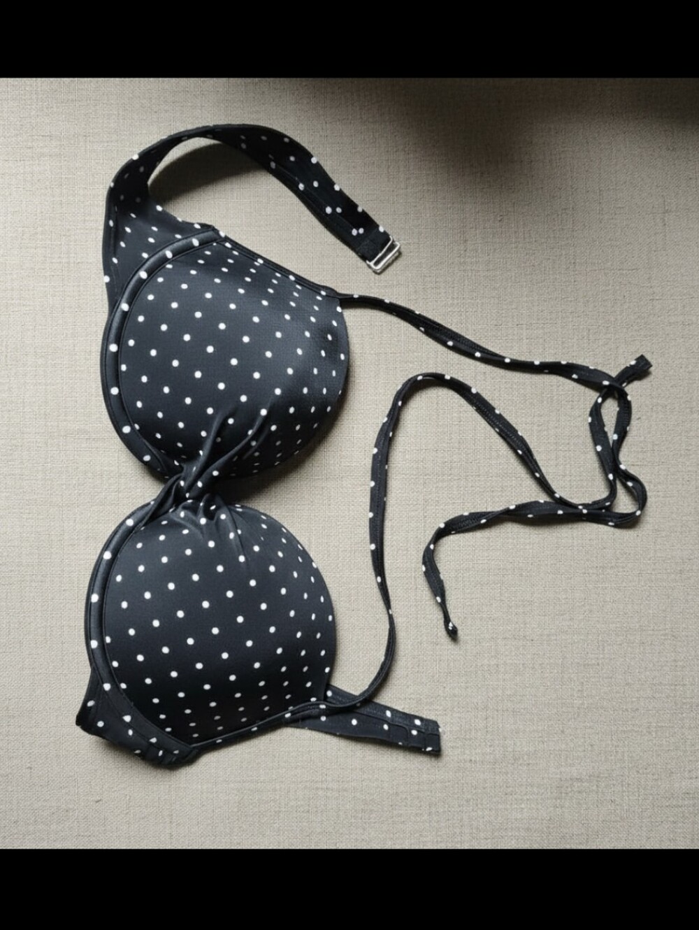 Polka Dot Bikini Top